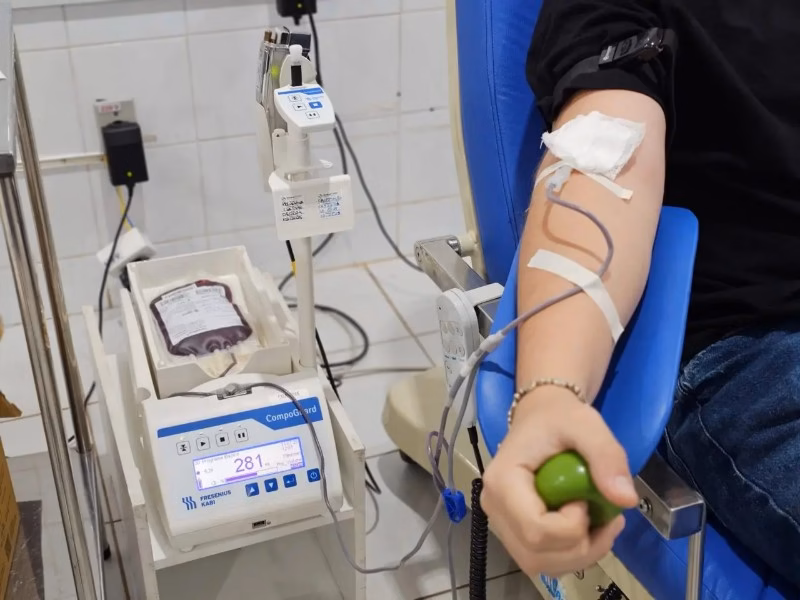 Hemorrede faz apelo após queda crítica nos estoques de sangue O+ e O- em Rondônia