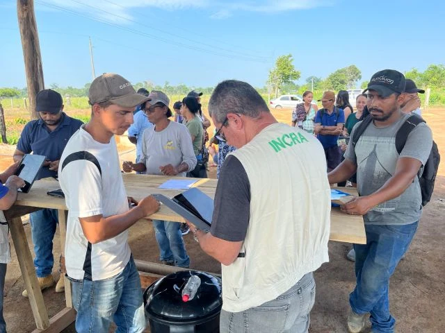 Incra identifica e cadastra 94 famílias do acampamento Nova Esperança, em Ariquemes